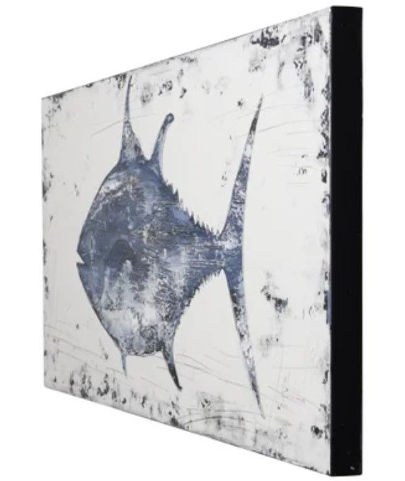 Stylecraft Rustic Tuna Blue Wall Art-2