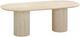TOV Furniture Brut Travertine Indoor/Outdoor Oval Dining Table-0