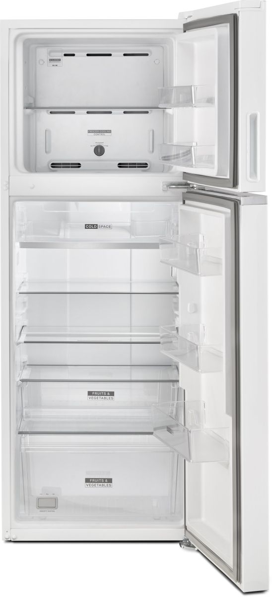 Whirlpool® 24" 12.9 Cu. Ft. White Counter Depth Top Freezer Refrigerator-1