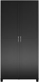 Ameriwood Home Lory Framed 36" Black Utility Cabinet-0