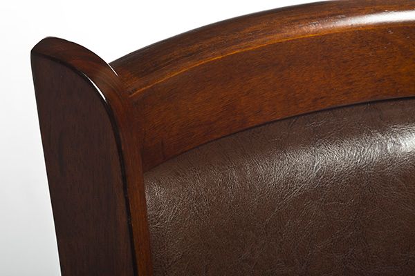 HH2 Home Dennery Cherry Brown Swivel Counter Stool-3