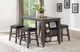 Homelegance® Timbre Wire-Brushed Gray Counter Height Table-1