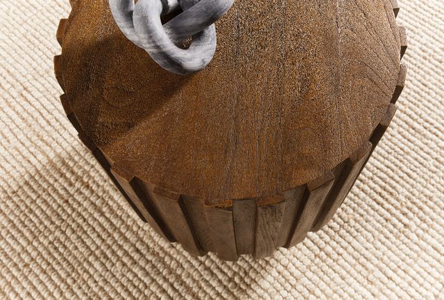 Hooker® Furniture Commerce and Market Gears Medium Natural End Table-3