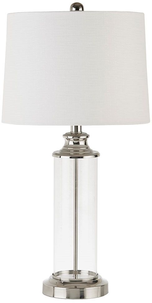 Olliix by 510 Design Silver Set of 2 Clarity Table Lamps-2
