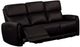Furniture of America® Schlieren Black Power Reclining Sofa-0