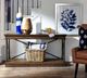 Liberty Furniture Tribeca Black/Cordovian Brown Sofa Table-1