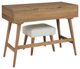Signature Design by Ashley® Thadamere Light Brown Vanity with Stool-5