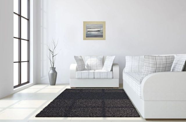 Classy Art Gray/White Gentle Anchorage by Mark Chandon Wall Art-2