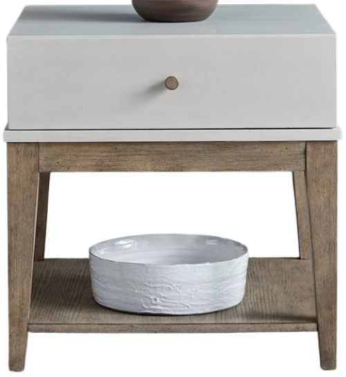Liberty Furniture Berkley Square Khaki/Linen End Table
