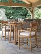 Century® West Bay Natural Outdoor Counter Height Table-2