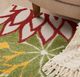 Nourison Home™ Aloha Red Multi Colored 5'x8' Style 8 Indoor/Outdoor Area Rug-4