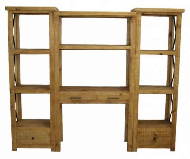 Million Dollar Rustic Orlando Wax Bookcase-1