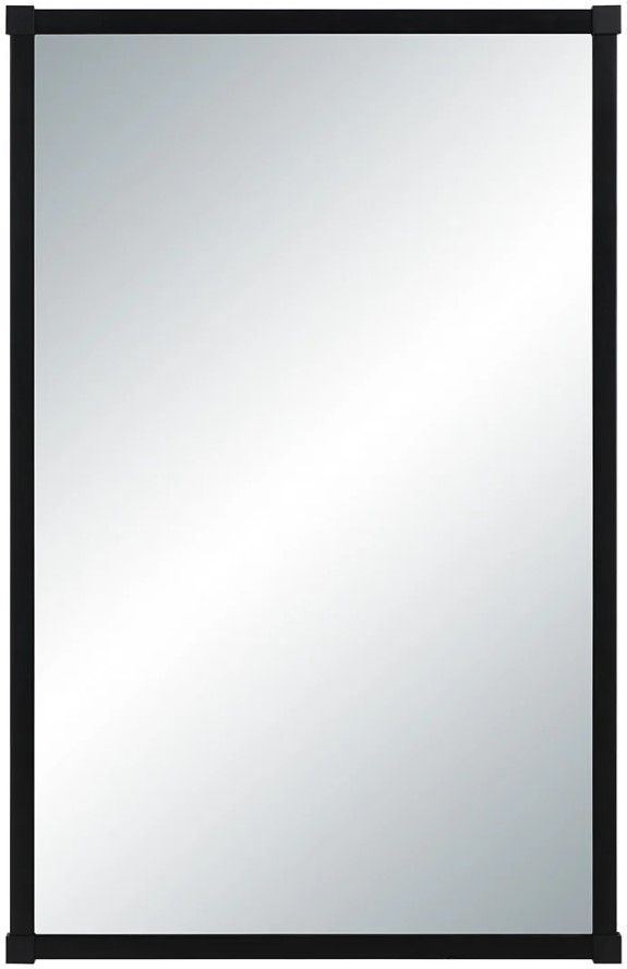 Renwil® Kauri Matte Black Accent Mirror-0