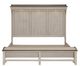 Liberty Furniture Ivy Hollow Dusty Taupe/Weathered Linen King Mantle Storage Panel Bed-3