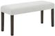 New Classic® Home Furnishings Carissa Espresso/Stone Dining Bench-0