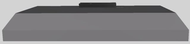 Vent-A-Hood® K Series 42" Gunsmoke Wall Mounted Liner Insert-0