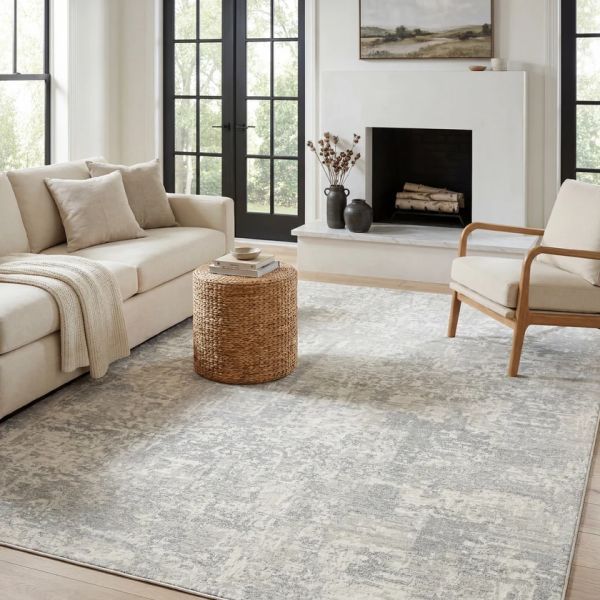 Oriental Weavers™ Lauren Gray 5'x7' Style 1 Area Rug-1