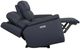 Flexsteel® Sawyer Marine Leather Power Reclining Loveseat with Console, Power Headrests and Lumbar-1