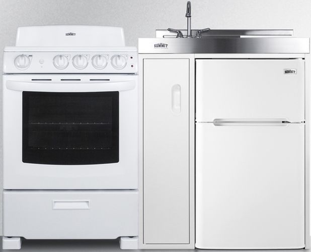 Summit® 54" White All-In-One Kitchenette