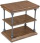 Jofran Inc. Larson Brown Chairside Table-4