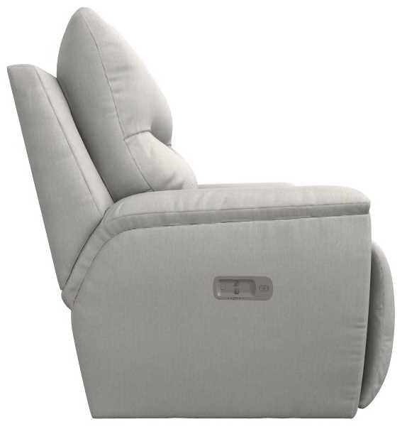 La-Z-Boy® Palmer Linen Power Reclining Chair and a Half with Headrest and Lumbar-3