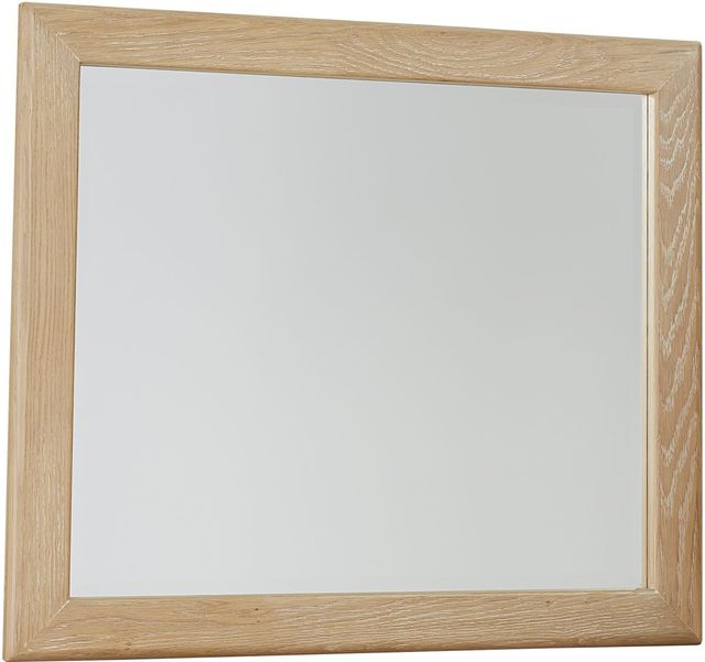 LM Co Home By Vaughan-Bassett Crafted Oak by Ben & Erin Napier Bleached White Mirror-0