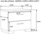 Coaster® Felicity 2-Piece White High Gloss Full Panel Bed and Nightstand-4