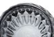 A & B Home Smoked Gray Round Candle Holder with Embossed Pattern-3