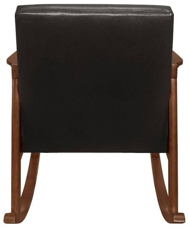 Homelegance® Auden Dark Brown/Dark Walnut Rocking Chair-4