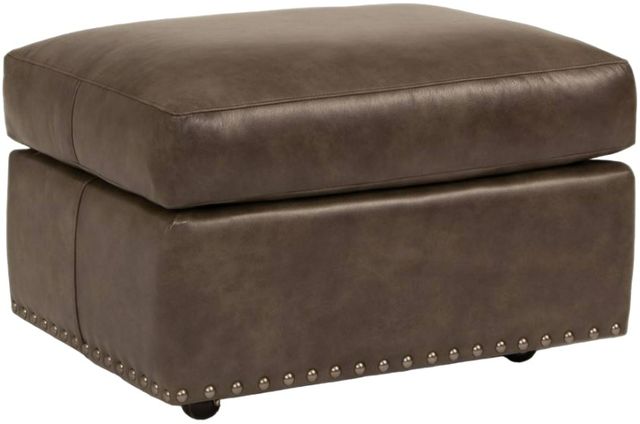 Smith Brothers Customizable 562 Leather Ottoman-0