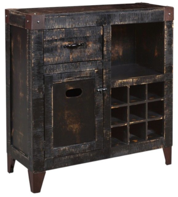 Horizon Home® Hudson Brown 36'' Wine Bar