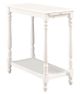 Furniture of America® Deering White Side Table-1