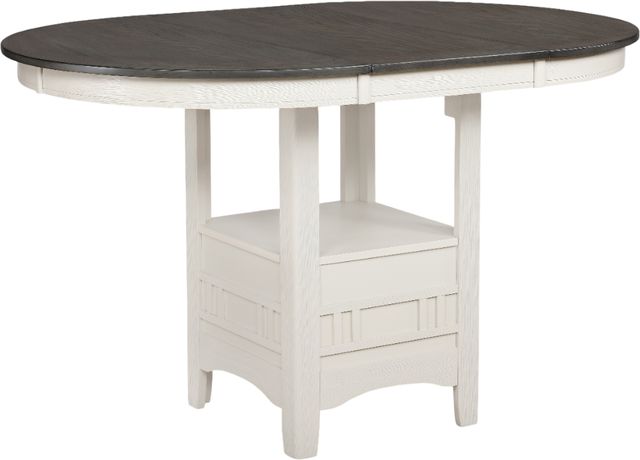 Crown Mark Hartwell Gray Counter Dining Table with Chalk Base-0