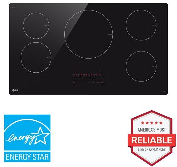 LG 37" Black Induction Cooktop -1