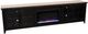 Legends Home Providence Black/Bourbon96" Fireplace Console-0