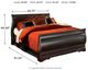 Signature Design by Ashley® Huey Vineyard Black Queen Sleigh Bed-1