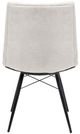 Coaster® Aiken 4-Piece Saddle Stone White Upholstered Dining Side Chair-5
