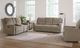 Bassett® Furniture Club Level Calvin Pecan Power Reclining Sofa-3