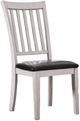 Furniture of America® Rae 2-Piece Espresso/White Dining Side Chair Set-0