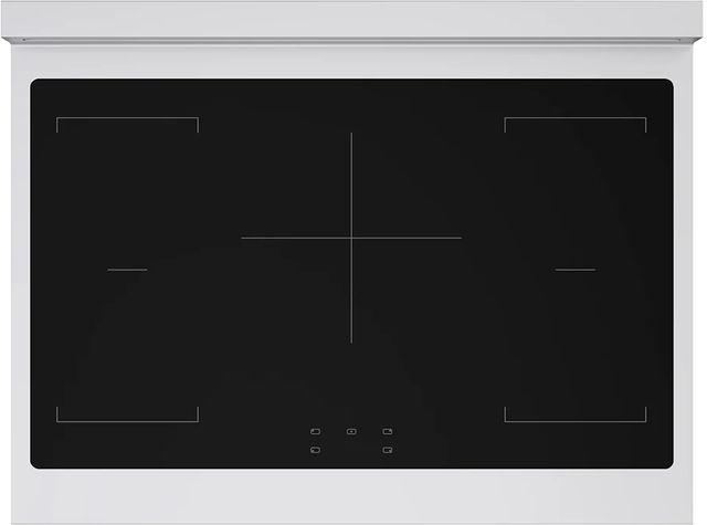 ZLINE Autograph Edition Paramount 36" Stainless Steel Pro Style Induction Range with White Matte Door-2