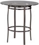 Trica Bourbon Glass Top Round Dining Table-0