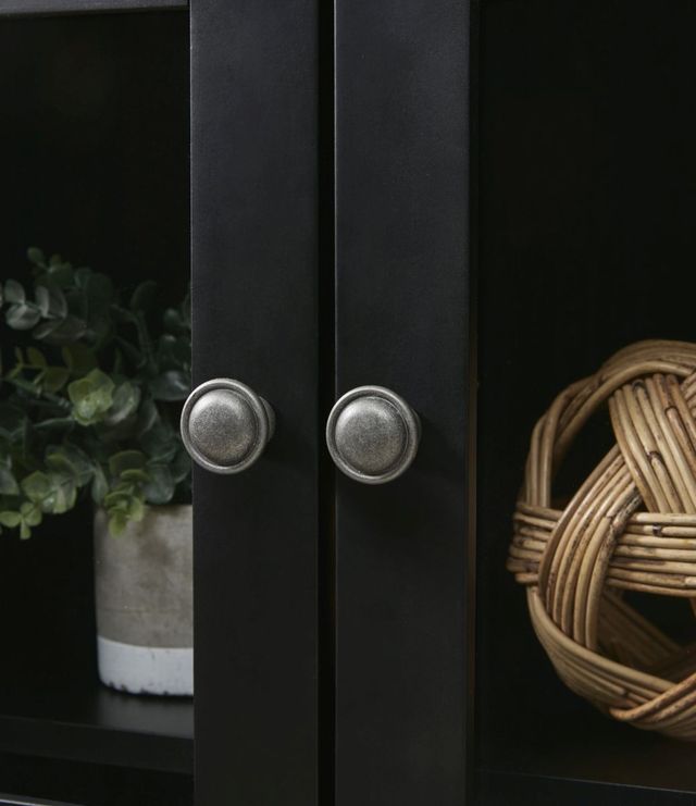 Signature Design by Ashley® Beckincreek Black Accent Cabinet-2
