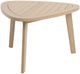 New Classic® Home Furnishings Radius Beige Acacia Outdoor Patio End Table-0