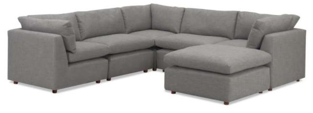 Parker Southern Indulge 6 Pieces Titus Cloud/Carolina Cherry Sectional Set-0