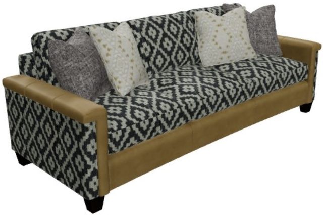 Craftmaster® Customizable Custom Blends Sofa with Throw Pillows-3