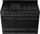 Thor Kitchen® Gordon Ramsay Series 48" Matte Black Pro Style Gas Range-1