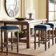 Olliix by Madison Park Navy Cirque Counter Stool Set of 2-4