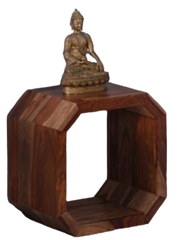 Jaipur Furniture Doxon Brown Side Table-0