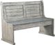 Sunny Designs™ Alpine Gray Breakfast Nook Short Bench-0
