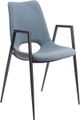 Zuo Modern Desi Gray Dining Chair-0